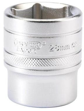 Draper 1/2" Sq. 6 Point Metric Socket (28mm)