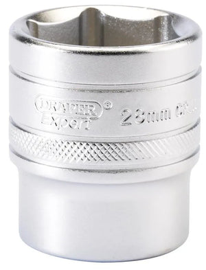 Draper 1/2" Sq. 6 Point Metric Socket (28mm)