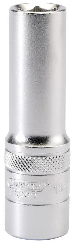 Draper 1/2" Sq. Dr. 6 Point Metric Deep Socket (13mm)