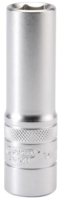 Draper 1/2" Sq. 6 Point Metric Deep Socket (14mm)