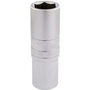 Draper 6 Point Metric deep Socket, 1/2" Sq, Dr, 18mm