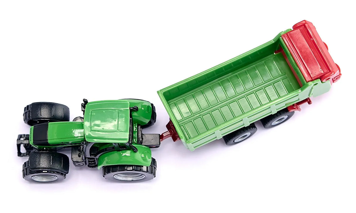 Siku Deutz Tractor with Universal Spreader 1:87