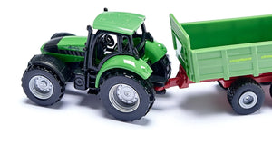 Siku Deutz Tractor with Universal Spreader 1:87