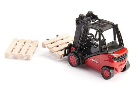 SIKU Forklift Truck - Detailed Model with Movable Lift and Rubber Tires