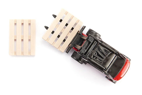 SIKU Forklift Truck - Detailed Model with Movable Lift and Rubber Tires