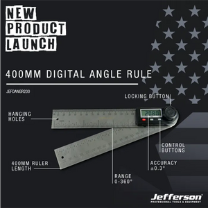 Jefferson 400mm Digital Angle Rule