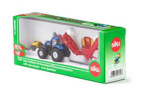 Siku New Holland with Kverneland Crop Protection Sprayer 1:87