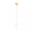 Gallagher Pigtail Spring Steel Post with Curling Insulator