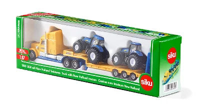 SIKU Truck with New Holland Tractors - SIKUFARMER 1805 Die-Cast Model