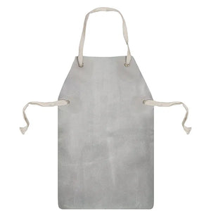 SWP Chrome Leather Welding Apron with Adjustable Ties - Heavy-Duty Protection