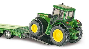 SIKU Low Loader with John Deere Tractors - 1:87 Scale Durable Model