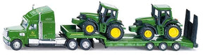 SIKU Low Loader with John Deere Tractors - 1:87 Scale Durable Model