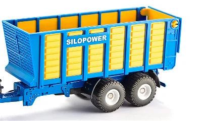 SIKU New Holland Tractor with Silage Trailer Toy - 1:50 Scale | SIKUFARMER Series