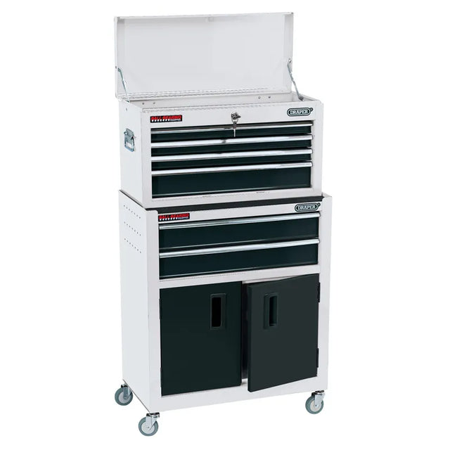 Draper 24" Combined Roller Cabinet and Tool Chest (6 Drawer)
