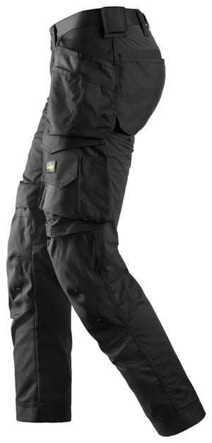 Snickers 6241 AllRoundWork Stretch Trousers Holster Pockets - Black