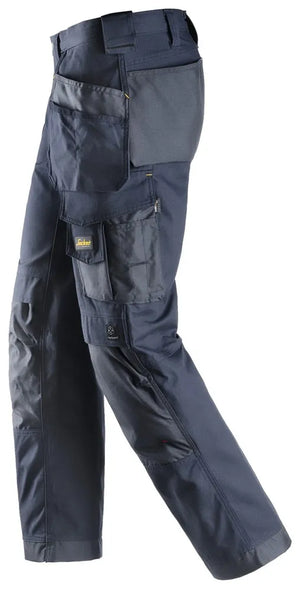 Snickers 3214 Canvas+ Craftsmen Holster Pockets Trousers - Navy
