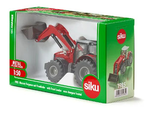 SIKU Massey Ferguson 8690 with Front Loader - Detailed 1:50 Scale Model
