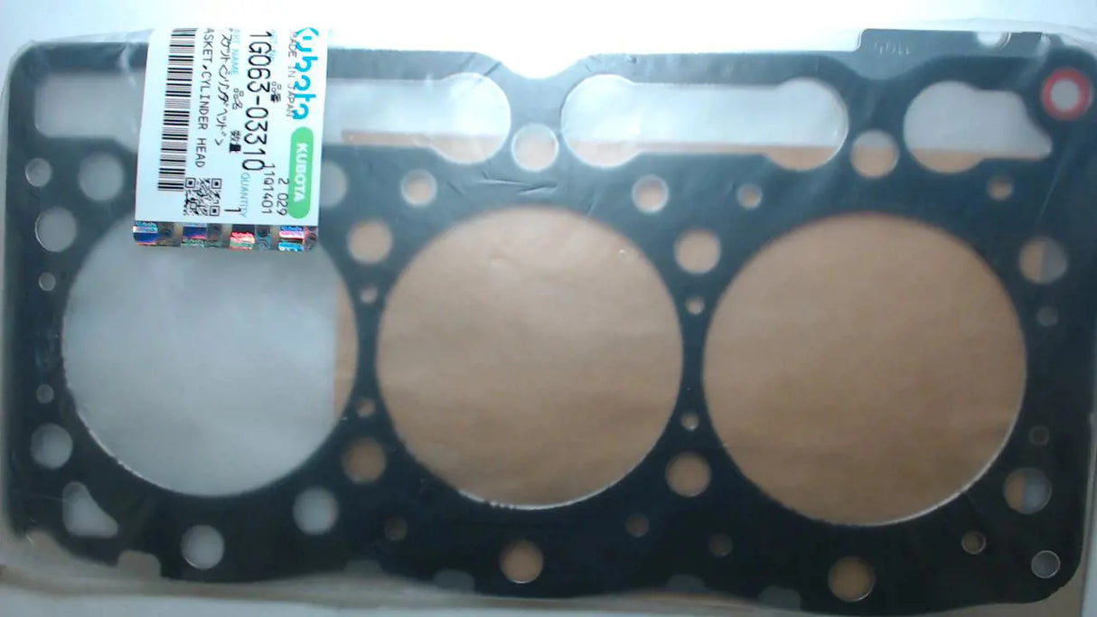 Kubota 1G063-03310 Cylinder Head Gasket | Genuine OEM Replacement