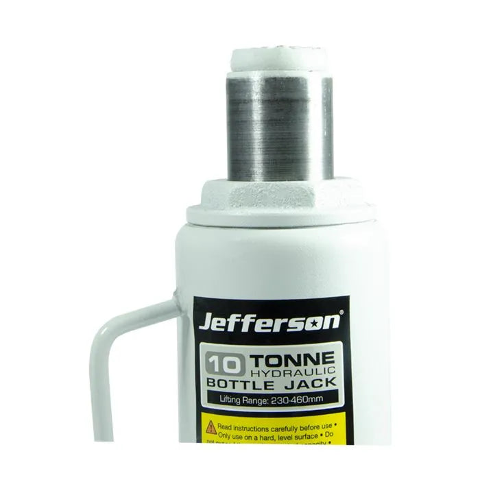 Jefferson 2 Tonne Bottle Jack c/w Case - Heavy Duty Hydraulic Jack with Blow Moulded Case