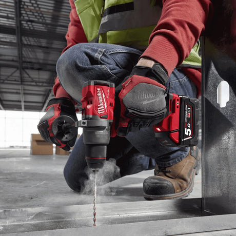 Milwaukee M18 18V Fuel Combi Drill and Impact Wrench Kit