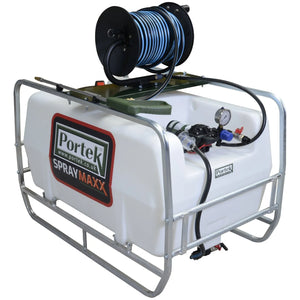 Portek SprayMaxx 200 Litre Demount Sprayer with 6m Hose & Hand Lance (Optional 30m Hose Reel)