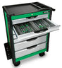 Toptul 213Pc 7-Drawer Mechanics Tool Trolley - QGE21322 | Heavy Duty Tool Storage