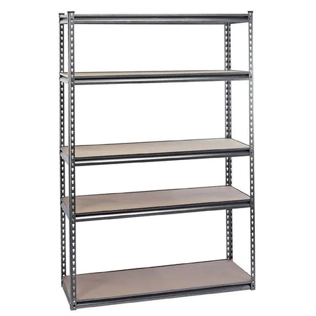 Heavy Duty Steel Shelving Unit - Five Shelves (L1220 x W450 x H1830mm)
