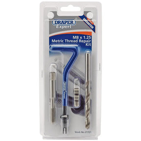Draper M8 x 1.25 Metric Thread Repair Kit