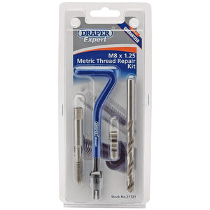 Draper M8 x 1.25 Metric Thread Repair Kit