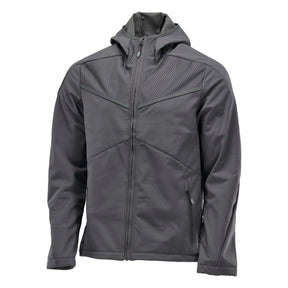  Mascot Water-Repellent Softshell Grey Jacket with A Hood