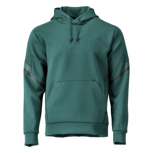 Mascot Water-Repellent Fleece Hoodie-Green