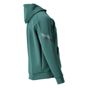 Mascot Water-Repellent Fleece Hoodie-Green