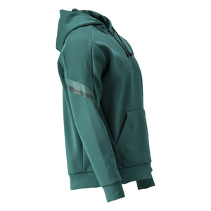 Mascot Water-Repellent Fleece Hoodie-Green