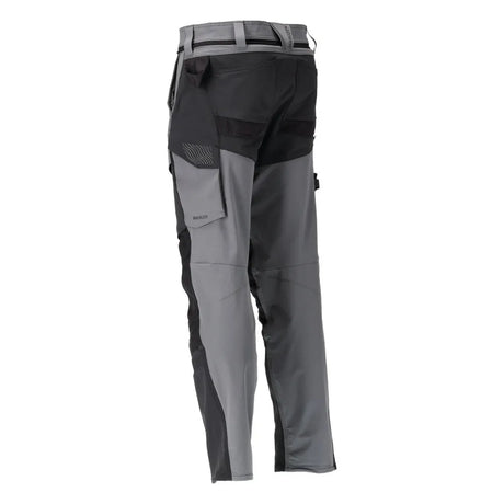 Mascot Ultimate Stretch Trousers with Kneepad Pockets Grey/Black