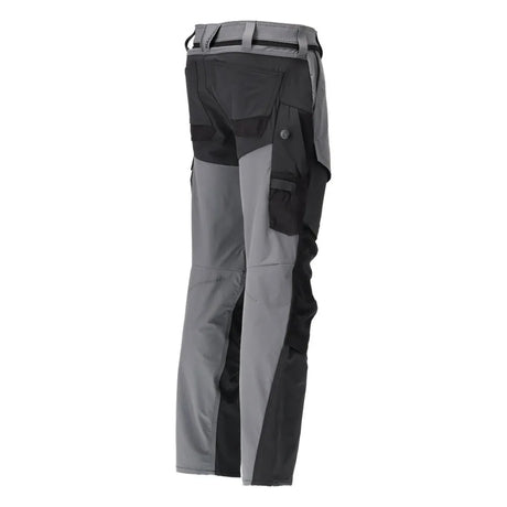 Mascot Ultimate Stretch Trousers with Kneepad Pockets Grey/Black