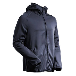 Mascot Fleece Jumper with Hood Black