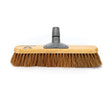 Buffalo 18" Platform Broom Head with Soft Coco Bristles and Tuff-Lok Bracket