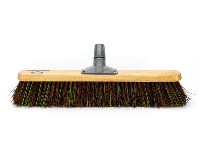 Buffalo 24" Platform Broom Head with Stiff Bassine Mix & Tuff-Lok Bracket