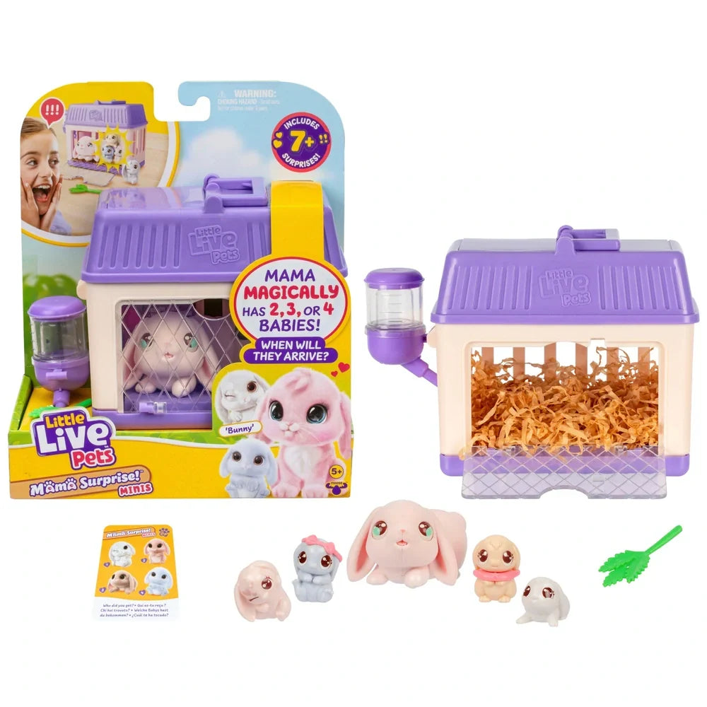 Little Live Pets Mama Surprise Minis Bunny Purple