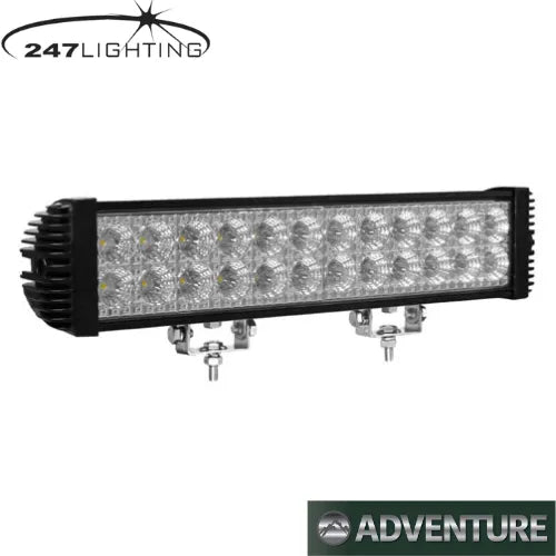 247 17.5" Adventure Work Lamp Bar | 5400 Lumens, 72W, IP67 Rated Flood Beam - CA 6115