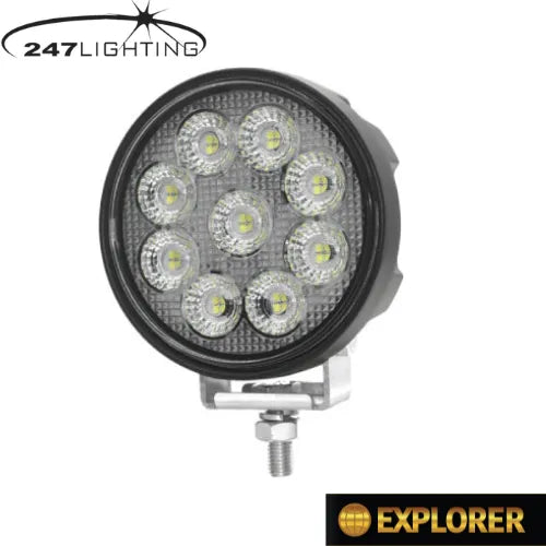 247 4.6" LED Work Lamp 54W - High Performance Waterproof Flood Beam Light - CA5738