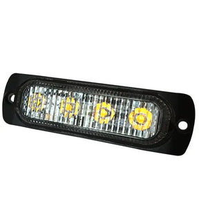 247 LED Directional Warning Light Amber - 2W, 19 Flash Patterns, IP69 Rated - CA 7071A