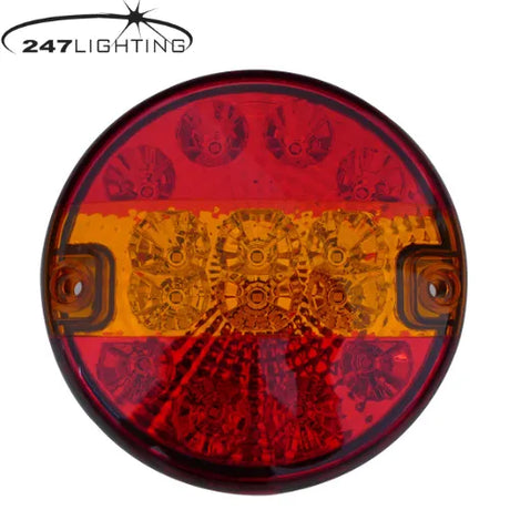 247 Multifunctional LED Tail Lamp With Bowl - Stop, Tail, Indicator, IP67 Rated - CA 9007