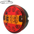 247 Multifunctional LED Tail Lamp With Bowl - Stop, Tail, Indicator, IP67 Rated - CA 9007