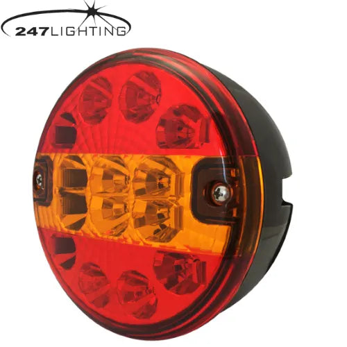 247 Multifunctional LED Tail Lamp With Bowl - Stop, Tail, Indicator, IP67 Rated - CA 9007