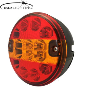 247 Multifunctional LED Tail Lamp With Bowl - Stop, Tail, Indicator, IP67 Rated - CA 9007