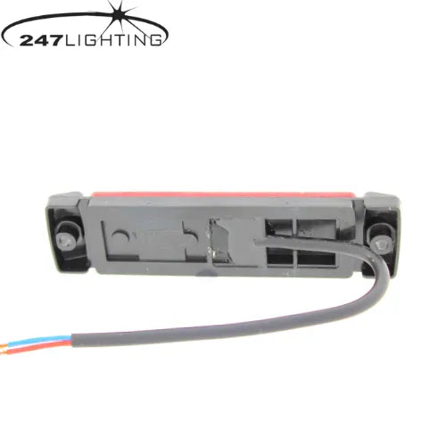247 Red LED Marker Lamp - IP65 Rated, 12-24V Surface Mount Light - CA 9310R