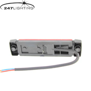 247 Red LED Marker Lamp - IP65 Rated, 12-24V Surface Mount Light - CA 9310R