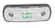 247 White LED Marker Lamp - IP65 Rated, 12-24V Surface Mount - CA 9320W