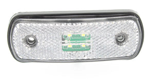 247 White LED Marker Lamp - IP65 Rated, 12-24V Surface Mount - CA 9320W